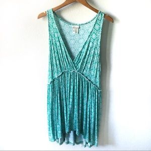 Matilda Jane women’s XL sleeveless high low dress